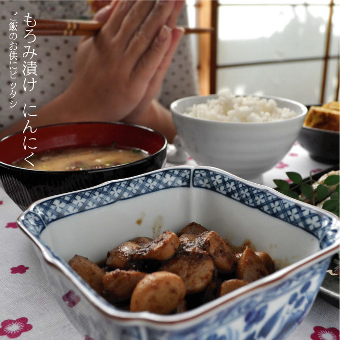 ご飯のお供にピッタリ-もろみ漬けにんいく