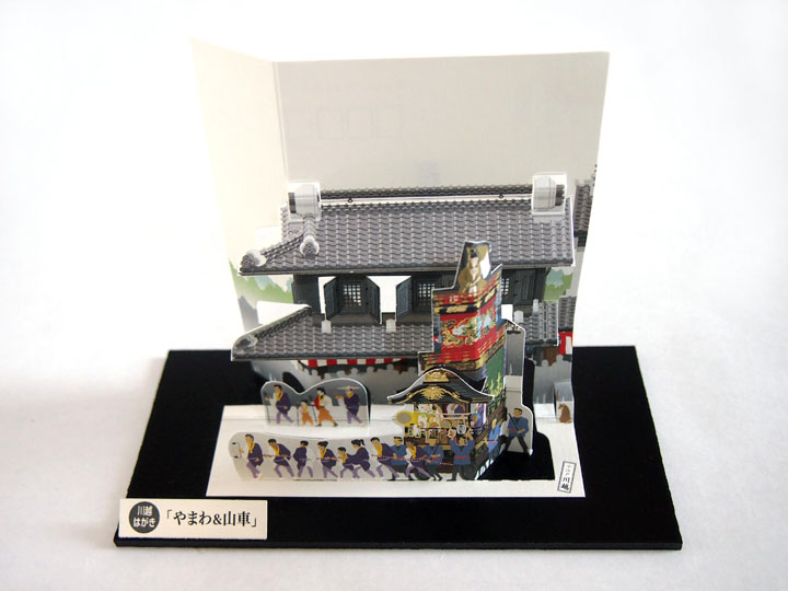 上から見たやまわ&山車