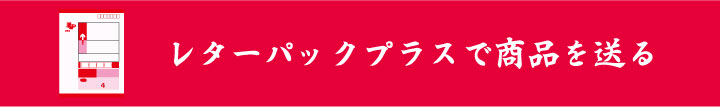 レターパックプラスで商品を送る